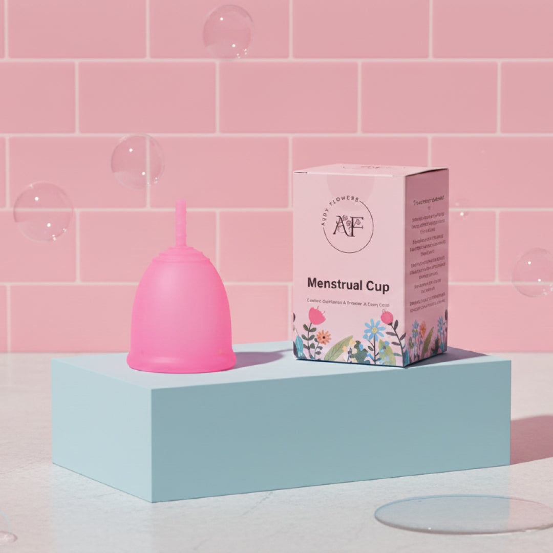Reusable Menstrual Cup Medical-Grade Silicone, Eco-Friendly Period Care