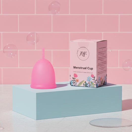 Reusable Menstrual Cup Medical-Grade Silicone, Eco-Friendly Period Care